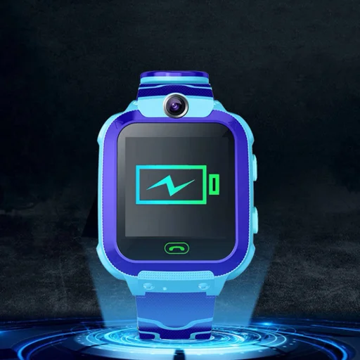 Q12 Gyerek okosóra GPS helymeghatározással kék - 8