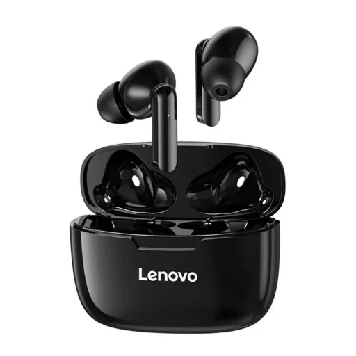 LENOVO TX90 TWS Bluetooth 5.0 vezeték nélküli fülhallgató fekete - 1