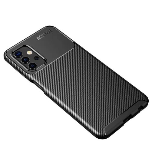 Samsung A32 5G Armored szénszál mintájú TPU tok fekete - 2