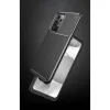 Armored szénszál mintájú TPU tok Samsung A52 5G fekete thumbnail