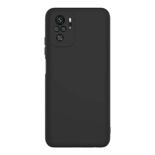 Matt gél tok XIAOMI REDMI NOTE 10 fekete - 1