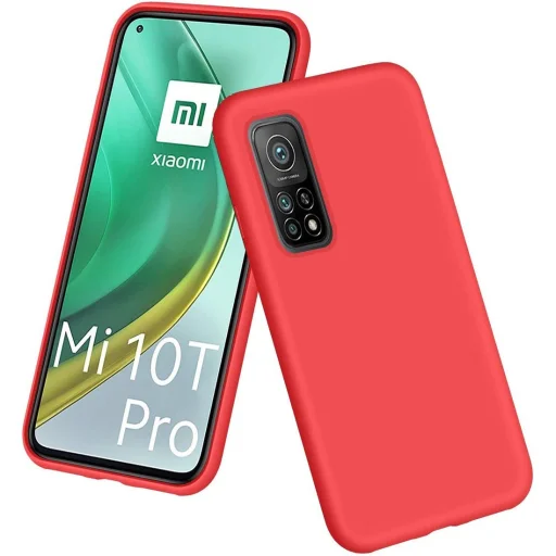 Szilikon tok XIAOMI REDMI NOTE 10 piros - 1