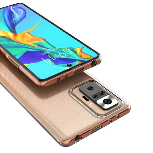 TPU gél flexibilis tok XIAOMI REDMI NOTE 10 PRO átlátszó - 7