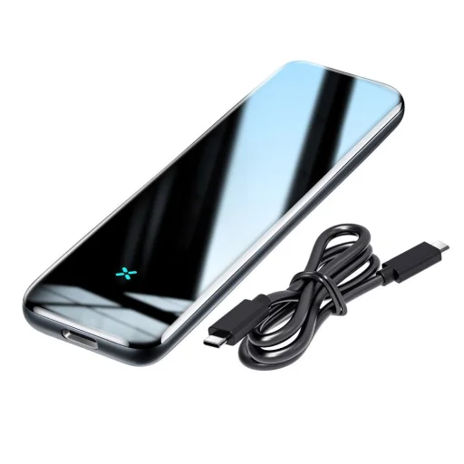 Baseus Külső SSD M.2 SATA ház, tok USB Type-C 3.2 Gen 1 B / M+B key + kábel szürke (CAYPH-E0G) - 11