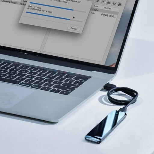 Baseus Külső SSD M.2 SATA ház, tok USB Type-C 3.2 Gen 1 B / M+B key + kábel szürke (CAYPH-E0G) - 12