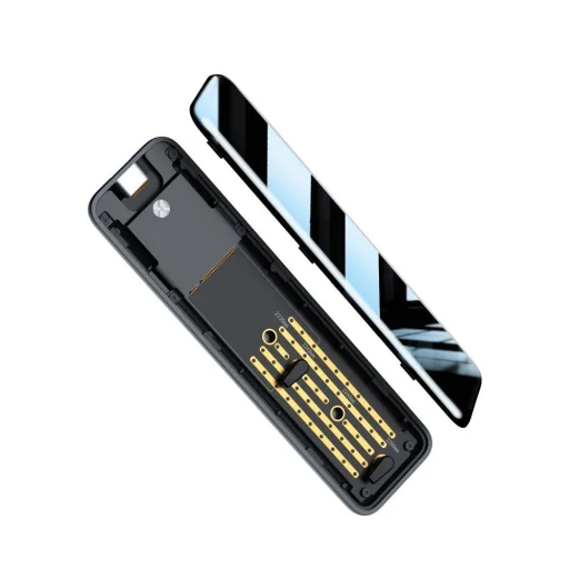 Baseus Külső SSD M.2 SATA ház, tok USB Type-C 3.2 Gen 1 B / M+B key + kábel szürke (CAYPH-E0G) - 15