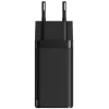 Baseus GaN2 Pro hálózati gyorstöltő BPS II 65 W USB / 2x USB Type-C QC 3.0 PD SCP FCP AFC (gallium nitrid) fekete (CCGAN2P-B01) thumbnail