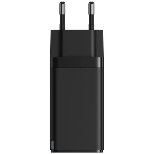 Baseus GaN2 Pro hálózati gyorstöltő BPS II 65 W USB / 2x USB Type-C QC 3.0 PD SCP FCP AFC (gallium nitrid) fekete (CCGAN2P-B01) - 6