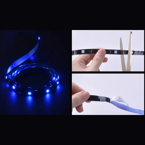 Sonoff L1-5M LITE RGB LED szalag, WiFi vezérléssel, tápegységgel 5m - 4