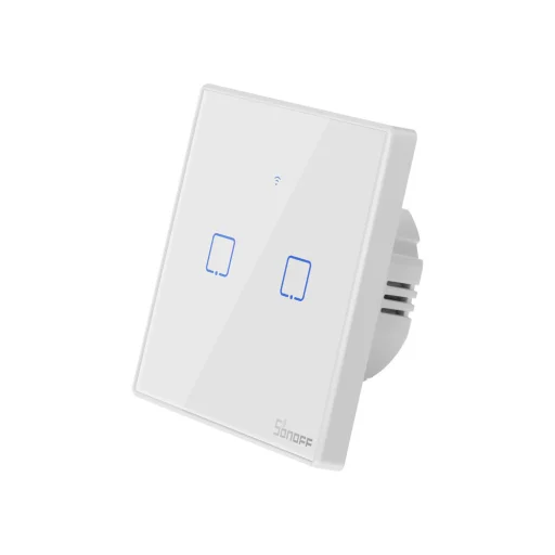 Sonoff T2EU2C-TX 2xcsatornás WiFi okos kapcsoló fehér (IM190314016) - 3