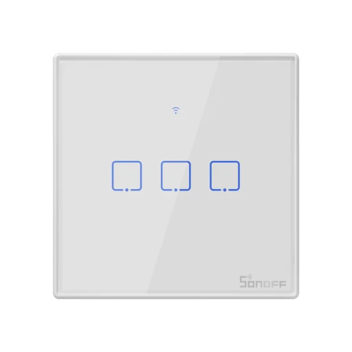 Sonoff T2EU3C-TX 3xcsatornás WiFi okos kapcsoló fehér RF (IM190314017) - 2