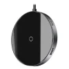 Baseus Circular Mirror vezeték nélküli 10W Qi gyorstöltő és USB HUB adapter szürke (WXJMY-0G) thumbnail