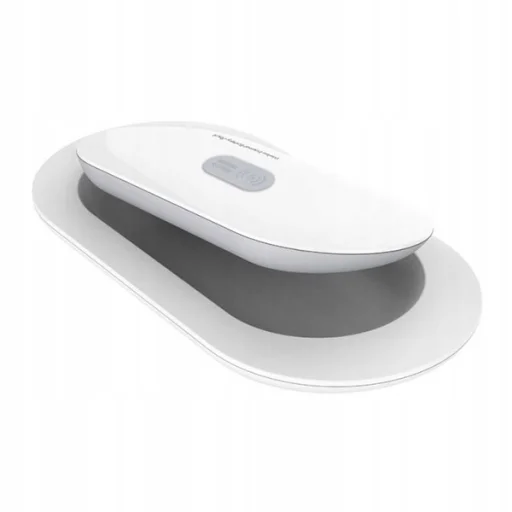 LDNIO 5000mAh Powerbank töltő dokkolóval és vezeték nélküli Qi töltéssel fehér - 8