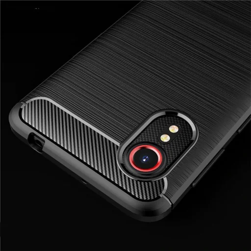 Samsung Xcover 5 Tech-Protect carbon mintájú TPU tok fekete - 5