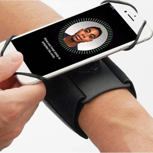 Univerzális telefontartó 360° forgatható, csuklóra - 3