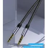 KAKU Rouya AUX 3.5mm jack audio kábel 1m fekete (KSC-389) thumbnail