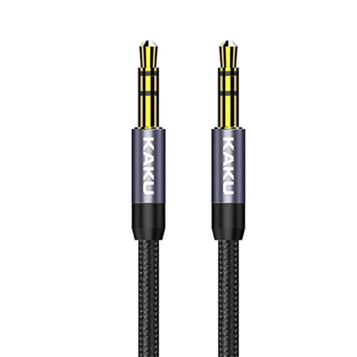 KAKU Rouya AUX 3.5mm jack audio kábel 1m fekete (KSC-389) - 2