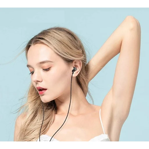 KAKU Youyan vezetékes 3.5mm fülhallgató mikrofonnal fekete (KSC-381) - 8