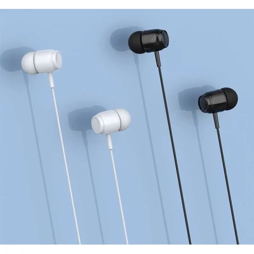 KAKU Youyan vezetékes 3.5mm fülhallgató mikrofonnal fekete (KSC-381) - 2