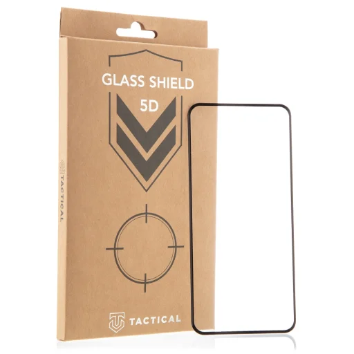 Huawei P40 Pro Tactical Shield 5D kijelzővédő üvegfólia fekete - 1