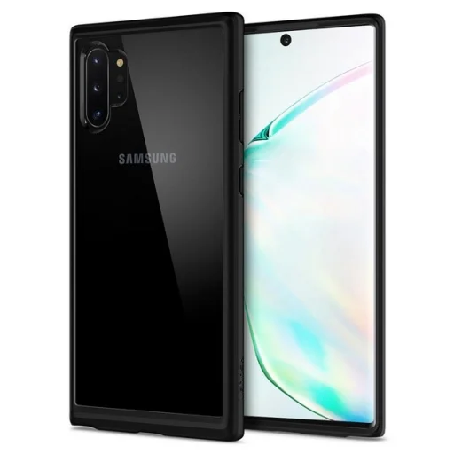 Spigen Ultra Hybrid tok Samsung Note 10+ Plus Matt Fekete (627CS27333) - 1