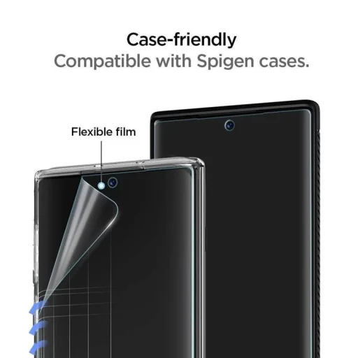 SPIGEN Neo Flex HD Samsung Note 10 kijelzővédő PET fólia 2 db - 2