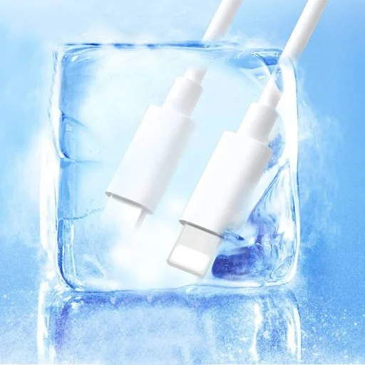 KAKU USB Type-C - Lightning PD 18W kábel 1m fehér (KSC-272) - 8