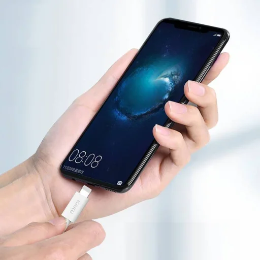 KAKU USB Type-C - Lightning PD 18W kábel 1m fehér (KSC-272) - 9