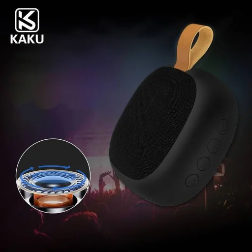 KAKU Vezeték nélküli Bluetooth hangszóró fekete (KSC-202) - 6