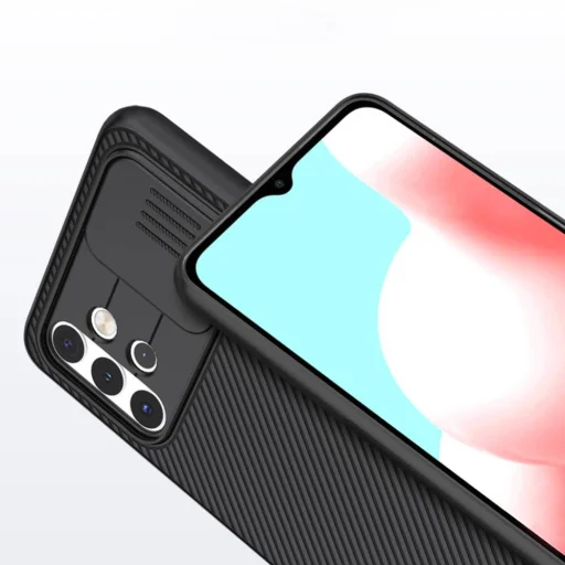 Samsung Galaxy A32 5G Nillkin CamShield tok fekete - 6