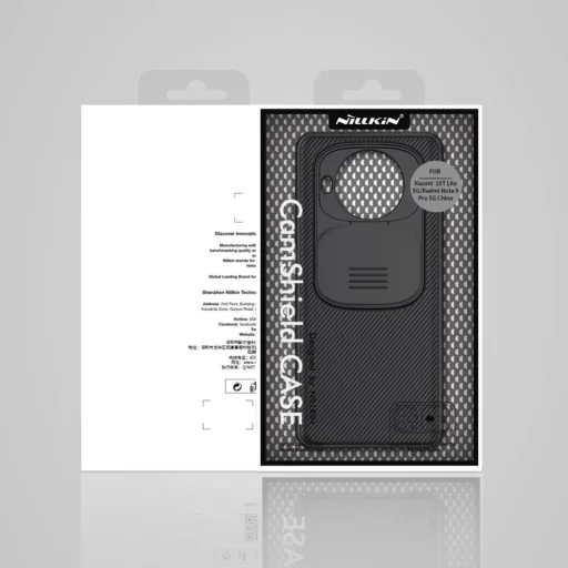 Nillkin CamShield tok Xiaomi Mi 10T Lite 5G fekete - 8