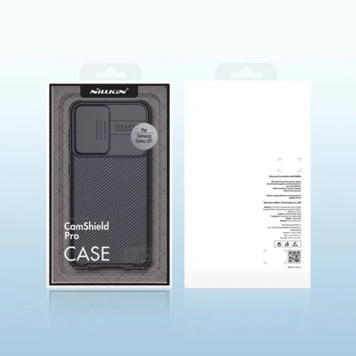 Samsung Galaxy S21 Nillkin CamShield Pro tok fekete - 7