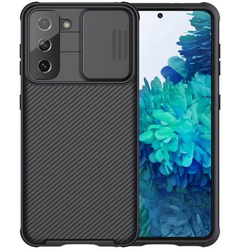 Samsung Galaxy S21 Nillkin CamShield Pro tok fekete - 1