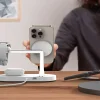 TECH-PROTECT A12 3 az 1-ben vezeték nélküli töltőállomás 15W MagSafe fehér thumbnail
