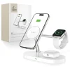 TECH-PROTECT A12 3 az 1-ben vezeték nélküli töltőállomás 15W MagSafe fehér thumbnail