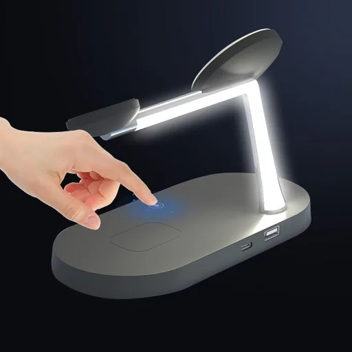 Tech-Protect A12 3 az 1-ben vezeték nélküli töltőállomás 15W MagSafe fekete - 6