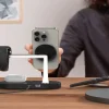 Tech-Protect A12 3 v 1 bezdrôtová nabíjacia stanica 15W MagSafe čierna thumbnail