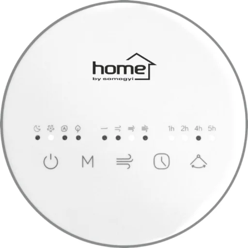 HOME TWFR100C stĺpový ventilátor, 60 W, 4 režimy, 4 rýchlosti, oscilácia, LED displej, diaľkové ovládanie - 4