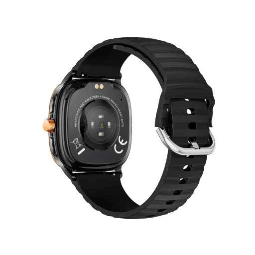 Blavec Smartwatch U-01 Mohito HD AMOLED Voice Call (SWU01-B) čierne + 1 remienok - 2