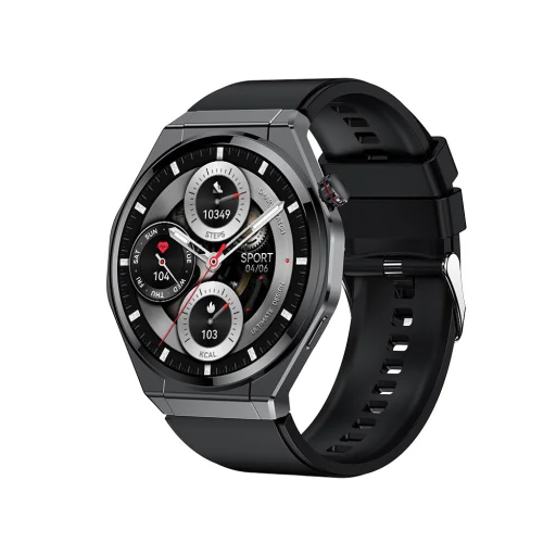 Blavec Smartwatch U-02 Kenzo HD AMOLED Hlasové volanie (SWU0-B) čierne + 1 remienok - 1