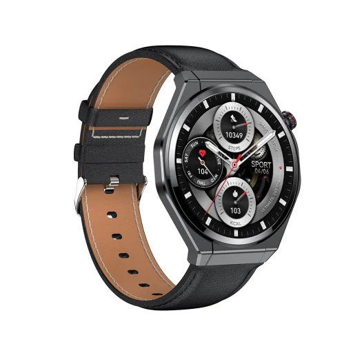 Blavec Smartwatch U-02 Kenzo HD AMOLED Hlasové volanie (SWU0-B) čierne + 1 remienok - 5