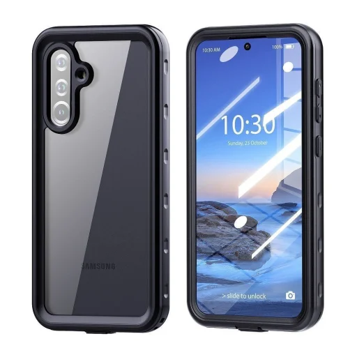 Samsung Galaxy A57 SHELLBOX puzdro čierne - 1