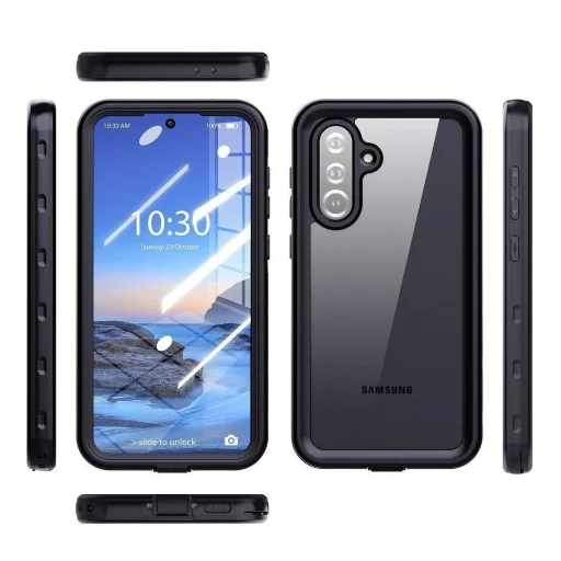 Samsung Galaxy A57 SHELLBOX puzdro čierne - 2