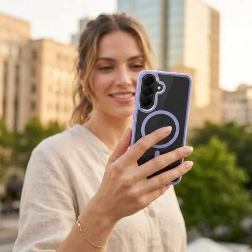 Samsung Galaxy A57 ROAR MAG BUMPER svetlomodré puzdro - 3