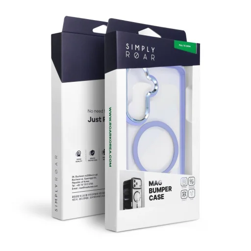 Samsung Galaxy A57 ROAR MAG BUMPER svetlomodré puzdro - 5