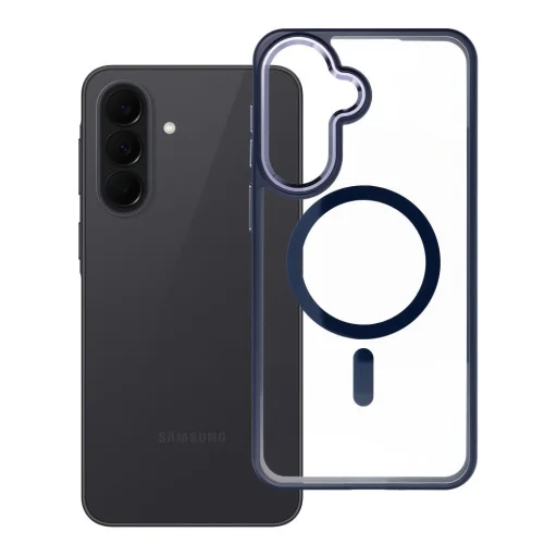Samsung Galaxy A57 puzdro ROAR MAG BUMPER kompatibilné s MagSafe tmavomodré puzdro - 2