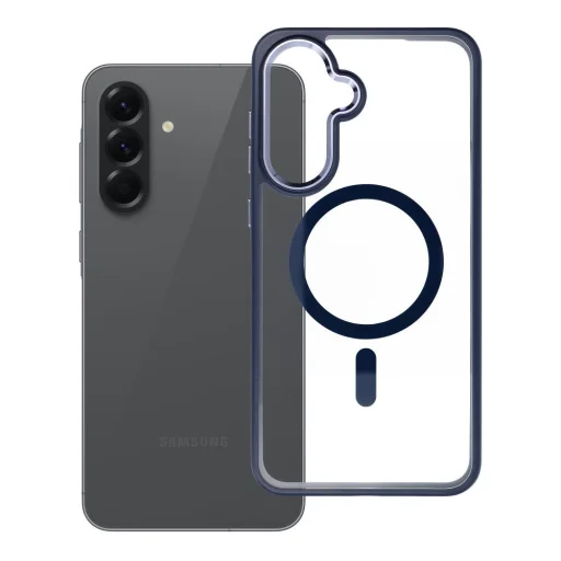 Samsung Galaxy A56 / A36 tmavomodré puzdro - ROAR MAG BUMPER - 2