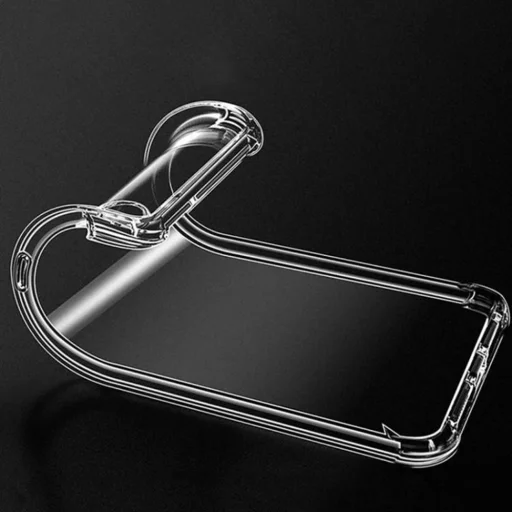 Techsuit - Shockproof priehľadné silikónové puzdro - Realme 16 Pro - Priehľadné puzdro - 6