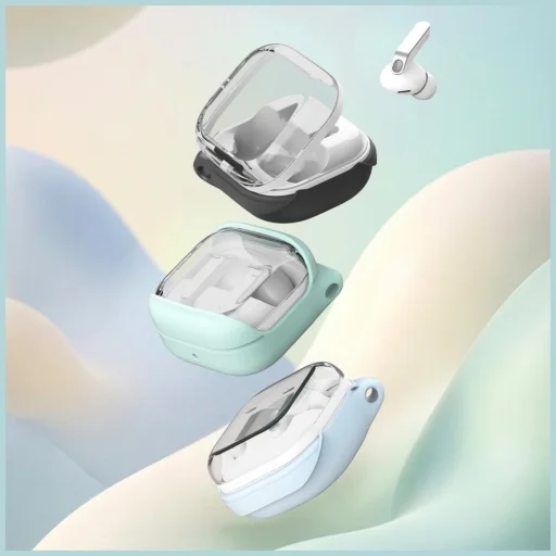 Samsung Galaxy Buds 4 / Buds 4 Pro Araree Bean fekete tok - 3