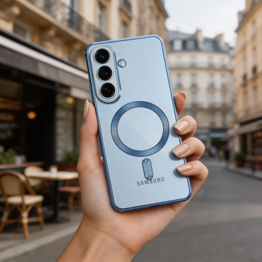 Samsung Galaxy S26 Tech-protect Magflex Magsafe puzdro pokojná modrá - 7